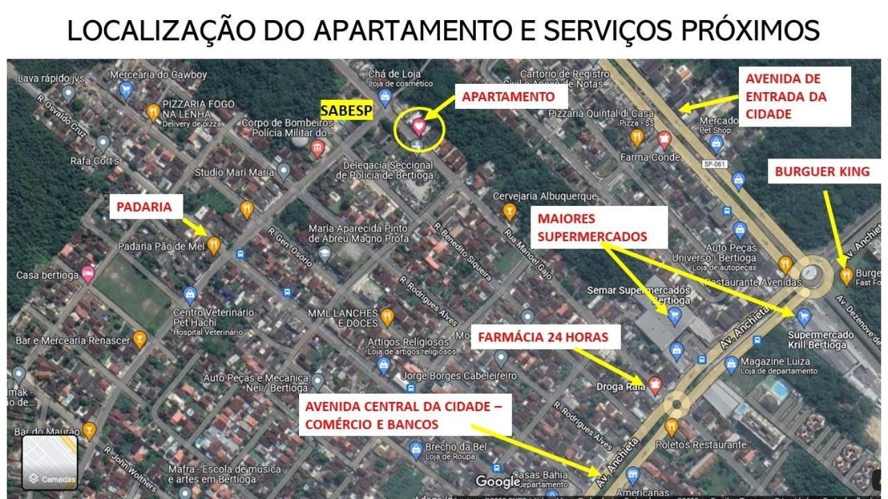 Apartamento No Centro De Bertioga Διαμέρισμα Εξωτερικό φωτογραφία
